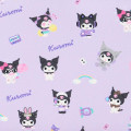 Japan Sanrio Zipper Wallet - Kuromi 20th Anniversary - 6