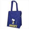 Japan Peanuts Insulated Cooler Lunch Bag - Snoopy : Charile Navy Yellow - 1