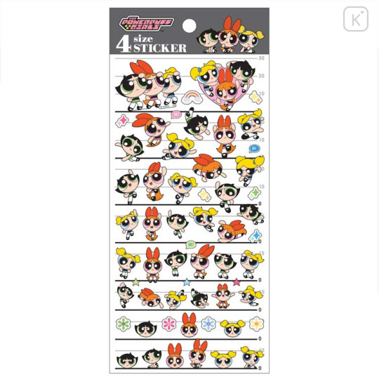 Japan The Powerpuff Girls 4 Size Sticker - Determination - 1