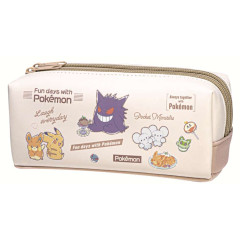 Japan Pokemon Twin Zipper Pen Case - Characters Cafe