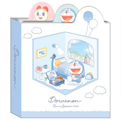 Japan Doraemon Flip Memo Sticky Notes - Doraemon : Happy Time Travel