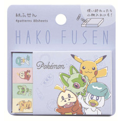 Japan Pokemon Sticky Notes With Case - Happy Day