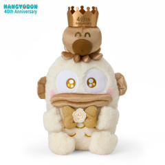 Japan Sanrio Plush Toy (M) - Hangyodon : Gold Birthday 40th Anniversary