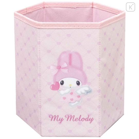 Japan Sanrio Folding Storage Box - My Melody : Dreaming Angel - 1