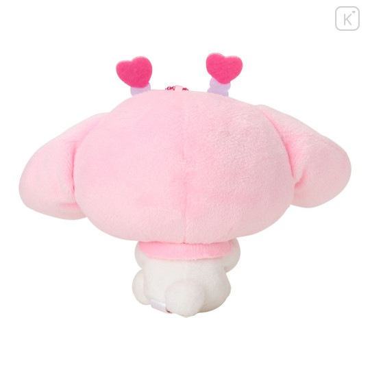 Japan Sanrio Mascot Holder - My Melody : My Melody 50th Anniversary Heart Light Pink - 3