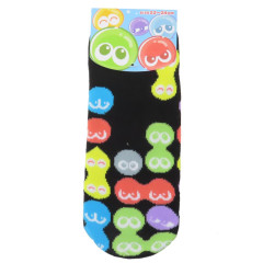 Japan Puyo Puyo Socks - Colorful Black