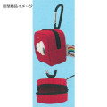 Japan Peanuts Mini Pouch with Carabiner - Snoopy : Colorful Orange - 2