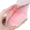Japan Sanrio Trifold Wallet - Sugarbunnies : Pink Gingham Ribbon - 4