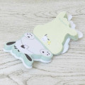 Japan Sanrio Memo Pad with Squishy Cover - Pochacco : Butt - 3