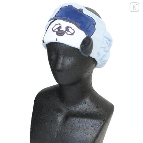 Japan Peanuts Spa Headband with Ears - Olaf : Brother Olaf Blue - 4