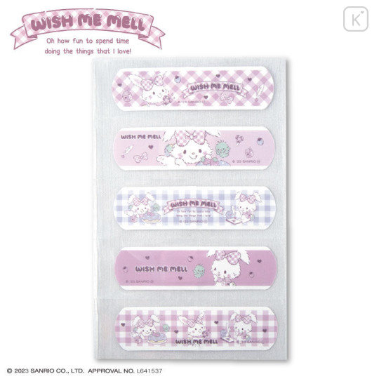 Japan Sanrio Adhesive Bandage - Wish Me Mell - 2