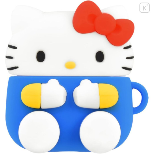 Japan Sanrio AirPods 4 Silicone Case - Hello Kitty - 1