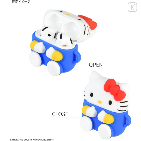 Japan Sanrio AirPods 4 Silicone Case - Hello Kitty - 3