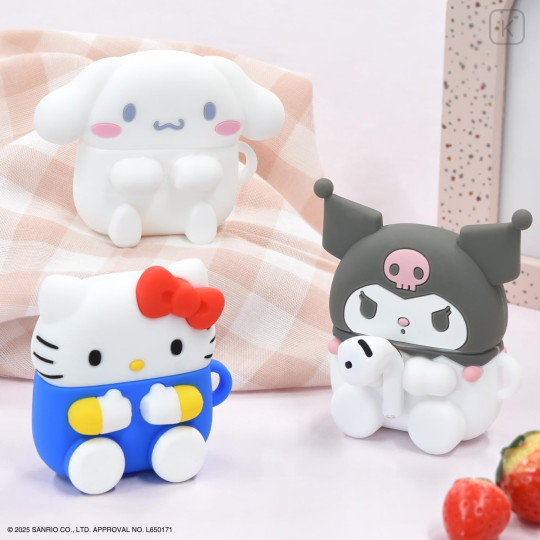 Japan Sanrio AirPods 4 Silicone Case - Hello Kitty - 7