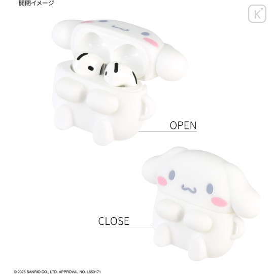 Japan Sanrio AirPods 4 Silicone Case - Cinnamoroll - 3