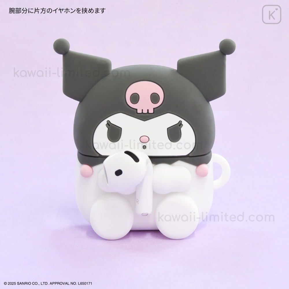 Japan Sanrio AirPods 4 Silicone Case - Kuromi | Kawaii Limited