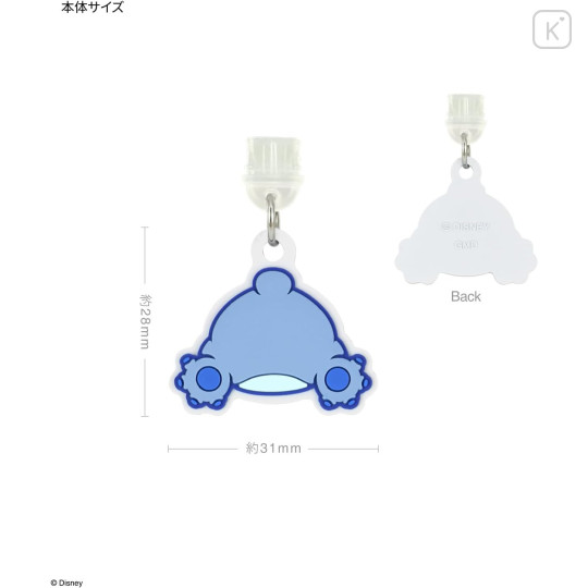 Japan Disney USB Type-C Connector Charm - Stitch - 2
