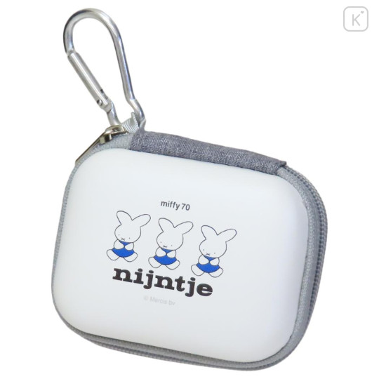 Japan Miffy Compact Gadget Pouch - Miffy 70th Anniversary : Nijntje - 1