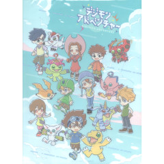Japan Digimon A4 Clear File - Digimon: Digital Monsters : Adventure Sky