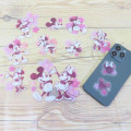 Japan Disney Big Flake Sticker Set - Mickey Mouse & Minnie Mouse : Sakura Cherry Blossom - 2
