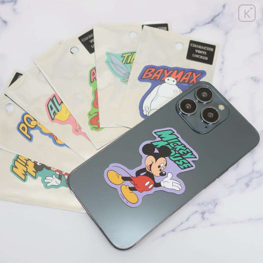 Japan Disney Vinyl Sticker - Minnie Mouse : Logo - 2