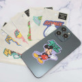 Japan Disney Vinyl Sticker - Minnie Mouse : Logo - 2