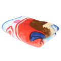 Japan Peko Chan Meyer Blanket - White Pink Blue - 3