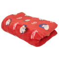 Japan Peko Chan Sheep Boa Blanket - Red Milky Candy - 3