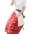 Japan Peko Chan Sheep Boa Blanket - Red Milky Candy - 4