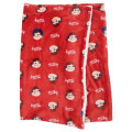Japan Peko Chan 3way Warm Blanket - Red Milky Candy - 4