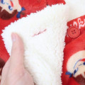 Japan Peko Chan 3way Warm Blanket - Red Milky Candy - 5