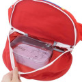 Japan Peko Chan Gym Sack Knapsack Drawstring Backpack - Milky Candy Red - 4