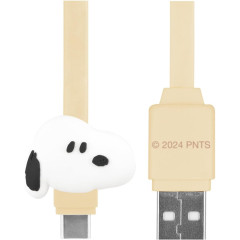 Japan Peanuts USB to Type-C Sync & Power Mascot Cable - Snoopy