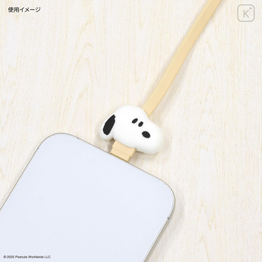 Japan Peanuts USB to Type-C Sync & Power Mascot Cable - Snoopy - 4