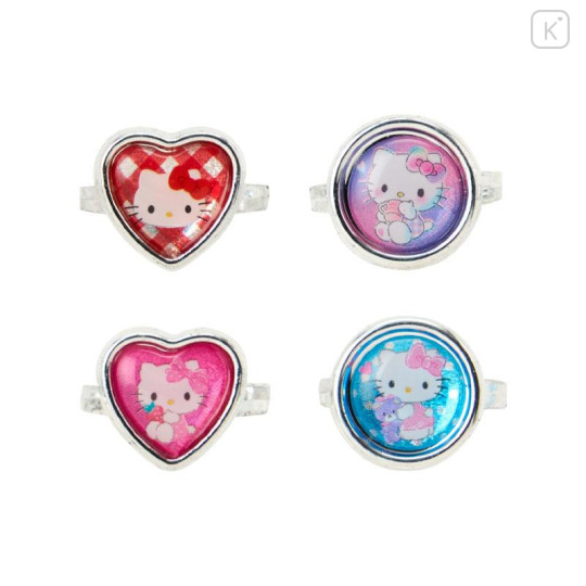 Japan Sanrio Original Kids Ring Set - Hello Kitty - 4