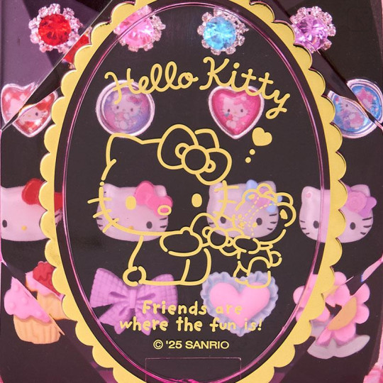 Japan Sanrio Original Kids Ring Set - Hello Kitty - 6