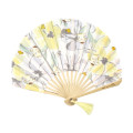Japan Sanrio Bamboo Fan with Gift Box - Pompompurin - 1