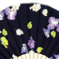 Japan Sanrio Bamboo Fan with Gift Box - Kuromi - 5