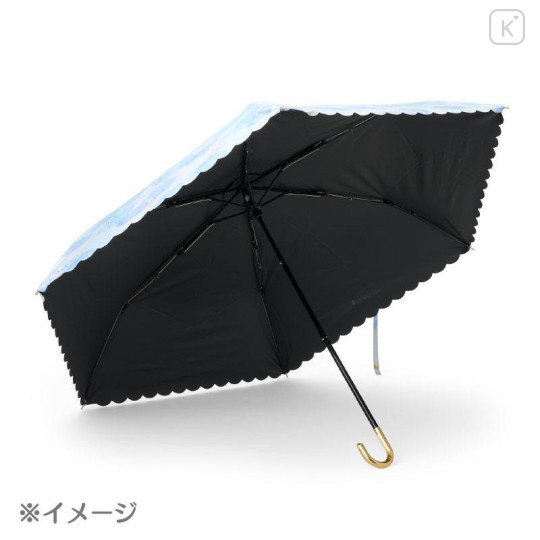 Japan Sanrio Mini Folding Umbrella - Hello Kitty : Watercolor Motif - 4