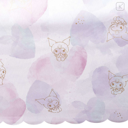 Japan Sanrio Wpc. Mini Folding Umbrella - Kuromi : Watercolor Motif - 3