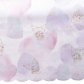 Japan Sanrio Mini Folding Umbrella - Kuromi : Watercolor Motif - 3