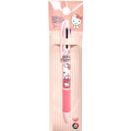 Japan Sanrio 3 Color Multi Ball Pen - Hello Kitty : Ribbon Doll Pink - 1