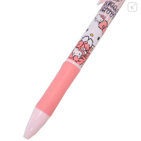 Japan Sanrio 3 Color Multi Ball Pen - Hello Kitty : Ribbon Doll Pink - 4