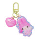 Japan Sanrio Acrylic Keychain - My Melody : Dreaming Angel Aurora Heart