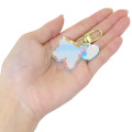 Japan Sanrio Acrylic Keychain - Cinnamoroll : Dreaming Angel Aurora Heart - 2