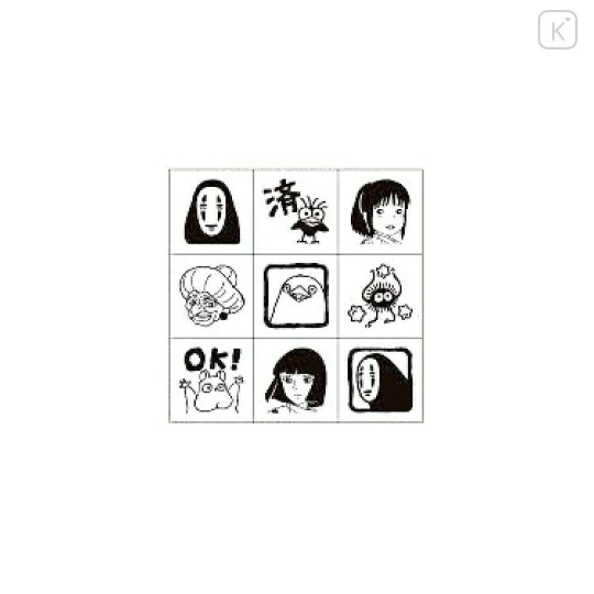 Japan Ghibli Check Stamp Set - Spirited Away - 2