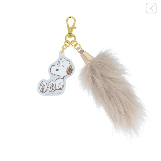 Japan Peanuts Dangling Tail Mascot Keychain - Snoopy : Brother Andy - 1
