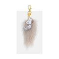 Japan Peanuts Dangling Tail Mascot Keychain - Snoopy : Brother Andy - 2