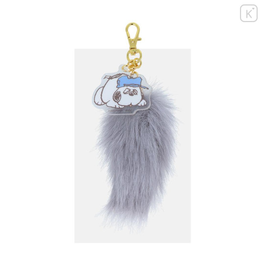 Japan Peanuts Dangling Tail Mascot Keychain - Snoopy : Brother Olaf - 2