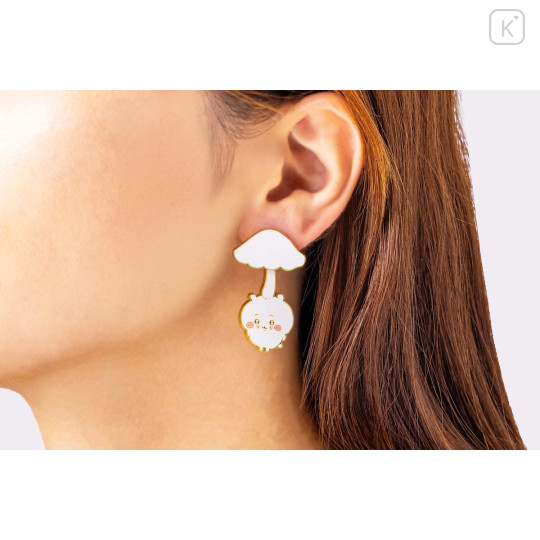 Japan Chiikawa Earrings - Chiikawa : Parasitized Mushroom - 3